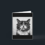 Funny Graphic Cat Smoking Erwachsene Funny _3 Karte<br><div class="desc">Funny Graphic Cat Smoking Erwachsene Funny _3</div>