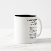 Funny Graphic Designer Definitionen Zweifarbige Tasse (VorderseiteRechts)