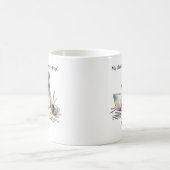 Funny Graphic Designer Mug Pug More Pop Gift for D Kaffeetasse (Mittel)