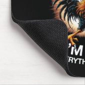 Funny Graphic T-Shirt seine Fine Im Fine Weird Cra Mousepad (Ecke)