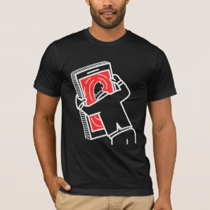 Funny graphic tee für endlose Scrollsitzungen