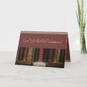 Funny gratulation Abschluss card Karte (Vorderseite)