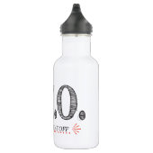 Funny gratuliert dazu, so zu tun, als wäre die Zei Edelstahlflasche (Rechts)