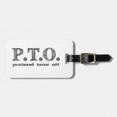 Funny gratuliert dazu, so zu tun, als wäre die Zei Gepäckanhänger (Vorderseite horizontal)