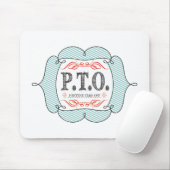 Funny gratuliert dazu, so zu tun, als wäre die Zei Mousepad (Mit Mouse)