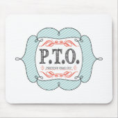 Funny gratuliert dazu, so zu tun, als wäre die Zei Mousepad (Vorne)