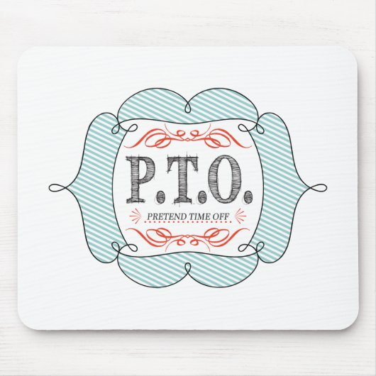 Funny gratuliert dazu, so zu tun, als wäre die Zei Mousepad (Vorne)