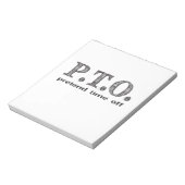 Funny gratuliert dazu, so zu tun, als wäre die Zei Notizblock (Rotiert)