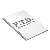 Funny gratuliert dazu, so zu tun, als wäre die Zei Notizblock (Rechte Seite)