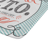 Funny gratuliert dazu, so zu tun, als wäre die Zei Schneidebrett (Ecke)