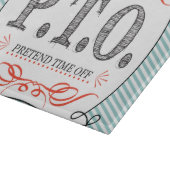 Funny gratuliert dazu, so zu tun, als wäre die Zei Schneidebrett (Ecke)