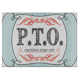 Funny gratuliert dazu, so zu tun, als wäre die Zei Schneidebrett