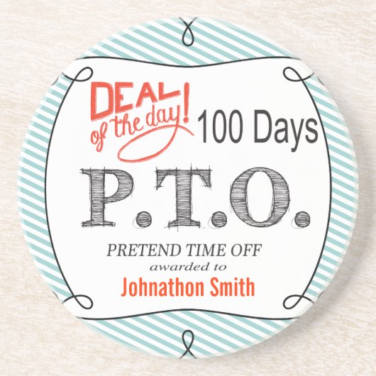 Funny gratuliert dazu, so zu tun, als wäre die Zei Untersetzer (Vorne)