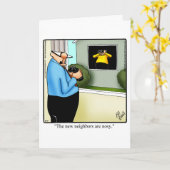 Funny gratuliert Neue Zuhause Grußkarte Karte (Yellow Flower)
