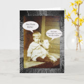 Funny gratuliert zur Brustvergrößerung Karte (Gelbe Blume)