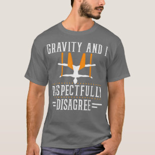 Funny Gravity & I respektvoll widersprechen Aerial T-Shirt
