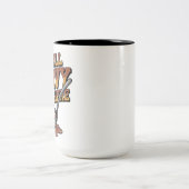 Funny Gravy Thanksgiving - Retro Foodie Tee Zweifarbige Tasse (Mittel)