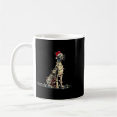 Funny Great Dane Christmas Graphics Dog Lights Lov Kaffeetasse (Links)