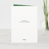 Funny Great Dane Dog Bereit zu Weihnachten (Rückseite)