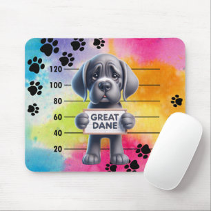 Funny Great Dane Dog Mousepad