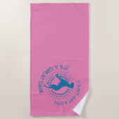 Funny Great Dane Dusche Vorhang Wash Tuch Strandtuch (Vorderseite)