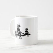 Funny Great Dane Ilios Kaffeetasse (Vorderseite Links)