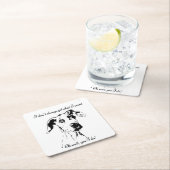 Funny Great Dane verwöhnt Hunde Humor Zitat Rechteckiger Pappuntersetzer (Vor Ort)