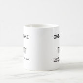 Funny Great Dane Water Bowl Wahrheit Kaffeetasse (Mittel)