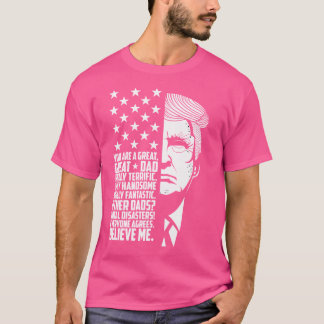 Funny Great Vater Donald Trump Vatertag Geschenk T T-Shirt