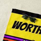 Funny Great White Shark Strandtuch (Beispiel)