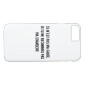 Funny Greatness in Französisch Case-Mate iPhone Hülle (Rückseite (Horizontal))