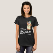 Funny Greek Don't Be A Malaka Nobody Likes Malaka  T-Shirt (Vorne ganz)