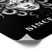 Funny Greek Mythology Medusa Making Men Hard Since Poster (Ecke)