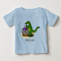 Funny Green Alligator Koch Cartoon