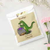 Funny Green Alligator Koch Cartoon Geschenktütchen (Versiegelt)