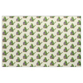 Funny Green Alligator Koch Cartoon Stoff (Fat Quarter (45,7 x 55,9 cm))