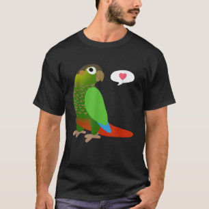 Funny Green Cheek Construction with Heart Shirt Pa