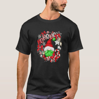 Funny Green Christmas Gnome Santa für Frauen - Nie T-Shirt
