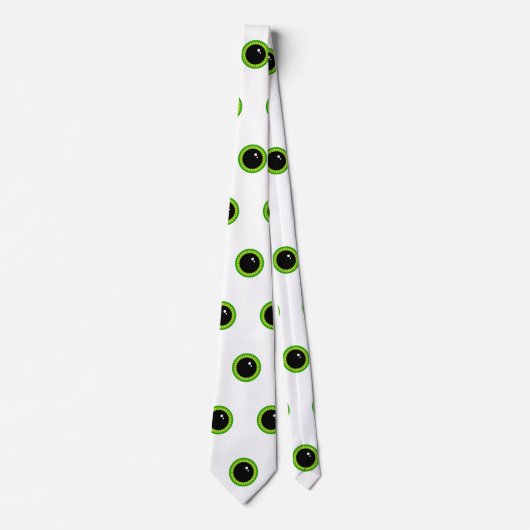 Funny Green Eyes Krawatte (Vorderseite)