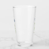 Funny green frog swatfly Cartoon Glas (Links)