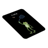 Funny green frog swatfly Cartoon Magnet (Rechte Seite)