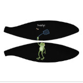 Funny green frog swatfly Cartoon Mini Basketball (Panele)