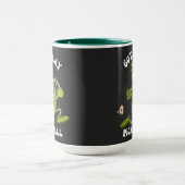 Funny Green Gota Play Pickleball Tasse (Zentrum)