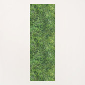 Funny Green Gras real Foto Textur Muster Yogamatte (Vorderseite)