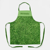 Funny Green Grass Rasen Schürze (Vorderseite)