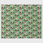 Funny Green hieß sein Präsident Joe Biden Weihnach Geschenkpapier (Flach)