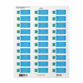 Funny green lächelnd animierte Eidechse (Vorne)