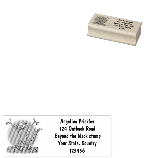 Funny green lächelnd animierte Eidechse Gummistempel (Stempel)