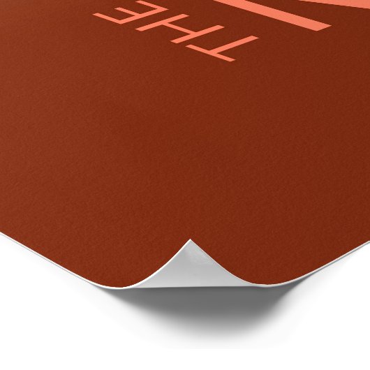 Funny Green Martian Alien Chicken Poster (Ecke)