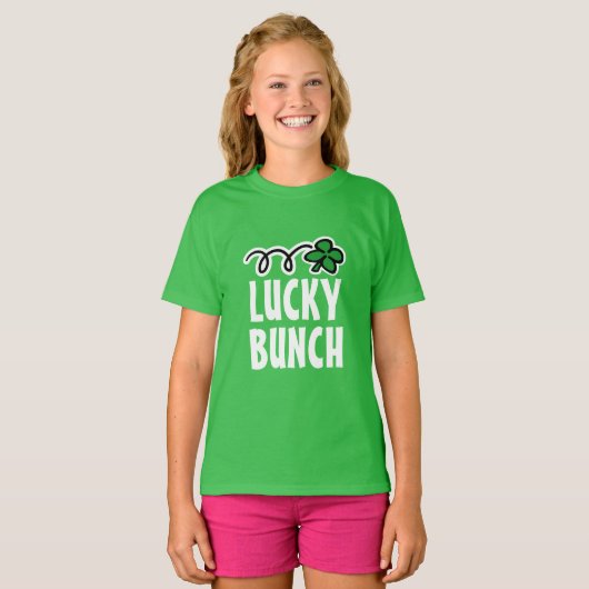 Funny green St Patrick's Day t Shirt für Kinder (Vorne ganz)